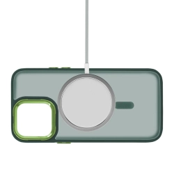 Nakładka MagSafe MAGMAT iPhone 15 Plus (6,7) zielona